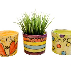 Herb Pots, Ceramic